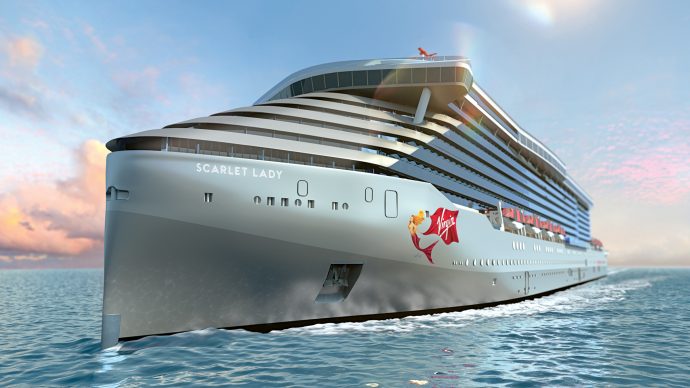 First stop uk virgin voyages scarlet lady will be looked after by gac uk who have clinched the contract to provide agency support