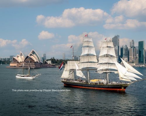 Stad Amsterdam in Sydney with credit