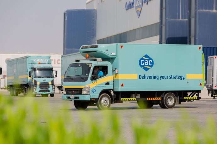 GAC Contract Logistics MEA22 102 temperature controlled truck