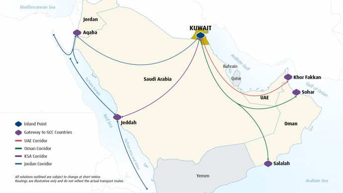 Kuwait - GCC Transit Solutions | GAC