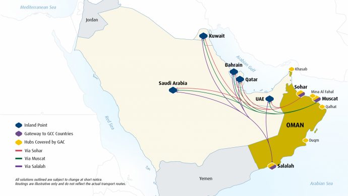 Oman - Entry point for GCC-bound cargo | GAC